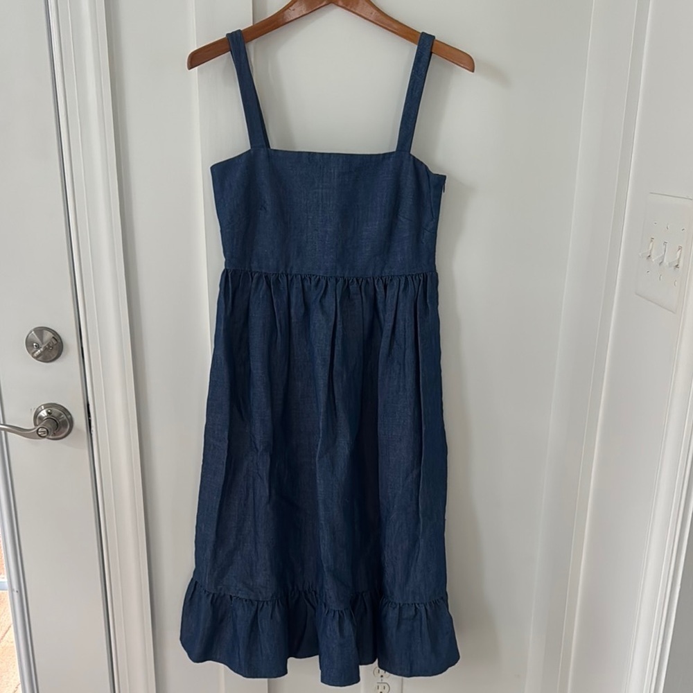 NWT Co. x Francois Girbaud Blue Denim Dress Size S